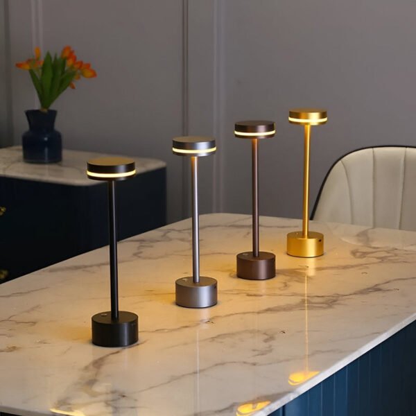 Dimmbare Touch Tischlampe LumenEssenz - Tragbar LED - Image 5