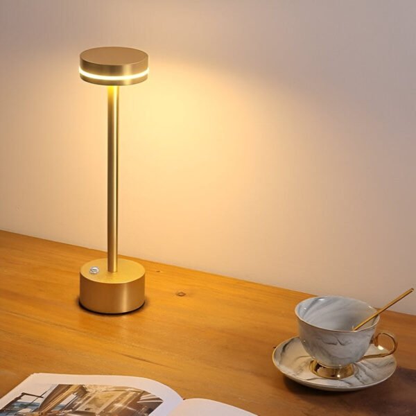 Dimmbare Touch Tischlampe LumenEssenz - Tragbar LED - Image 6