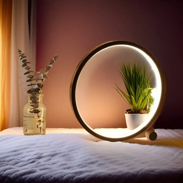 Dimmbares LED-Design Modern – LumaHalo Tischlampe - Image 3