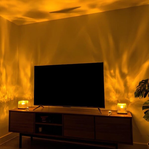 Lumos - Elegante Wandlampe Mit Farbwechsel Und Holzsockel - Image 6