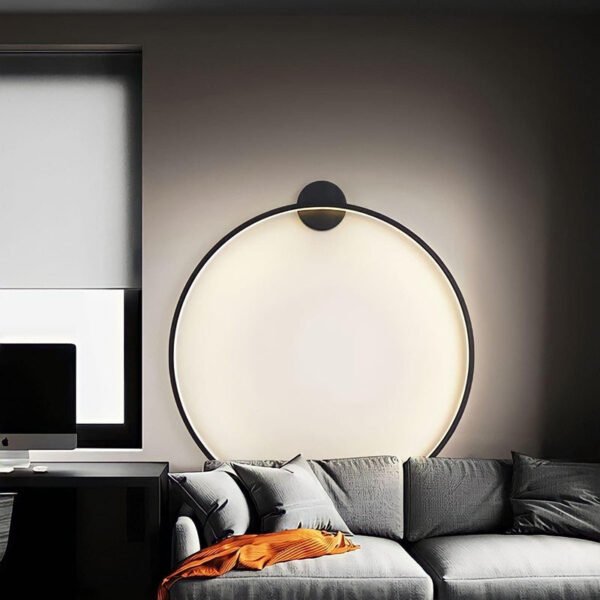 Aurum Design - Dimmbare Wandleuchte Circle Classic 30-80 cm - Image 4