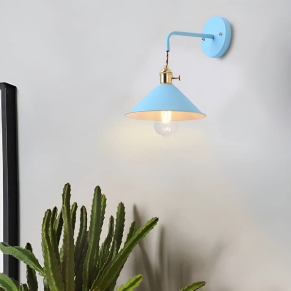 VintageStyle - Kegelförmige Metall Wandleuchte für Wohnzimmer - Image 12
