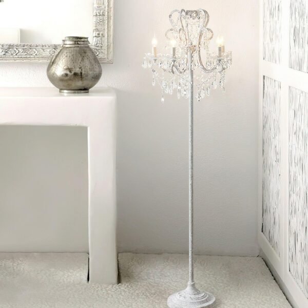 Glanzvolle Kristall Stehlampe 53cm für Elegantes Wohnen - Image 2